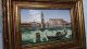 Grand Tour 1920 ' S Micro Mosaic Venice Italy Glass Plaque In Frame Other Antique Decorative Arts photo 1
