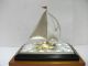 The Sailboat Of Silver970 Of The Most Wonderful Japan.  A Japanese Antique. Other Antique Sterling Silver photo 3
