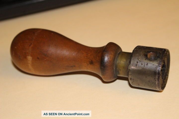 Antique Us Postal Service Postage Cancelling Device Scales photo
