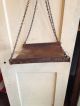 Antique Frary Brass General Store Hanging Scale & Pan Produce Country Farm 30lb Scales photo 9