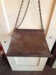 Antique Frary Brass General Store Hanging Scale & Pan Produce Country Farm 30lb Scales photo 1