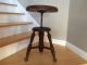 Vintage Piano Stool Antique Piano Stool 1800s Plant Stand End Table Night Stand 1800-1899 photo 6