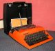 Adler - Contessa Script - Typewriter ; Pop Art Orange Cool Design - Typewriters photo 1