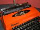 Adler - Contessa Script - Typewriter ; Pop Art Orange Cool Design - Typewriters photo 8