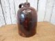 Antique Salt Glazed Beehive Crock Jug Vintage Moonshine Primitive Décor 1763 Primitives photo 5