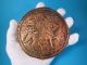 Attractive Vintage Ancient Style Decorative Mount,  Medieval Coin Byzantine photo 2