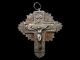 Outstanding Antique Pectoral Reliquary Orthodox Silver Cross, Byzantine photo 1