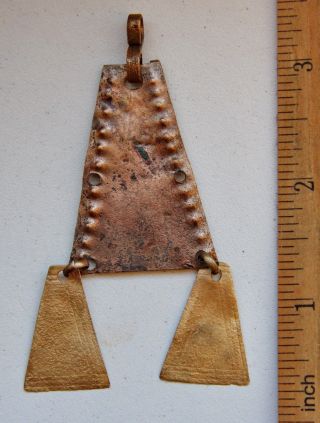 Ancient Bronze Pendant.  Viking Age.  (mja01) photo