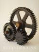 Foundry Mold 3 Wood Gear Tooth Wheel Model Forms Modern Sculpture Industrial ' 40 Mid-Century Modernism photo 1