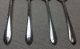 International Rogers 1940 Exquisite Round Soup Spoons 7 