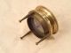 Antique Naturalist ' S Adj.  Brass Tabletop Tripod Magnifying Glass Microscope Microscopes & Lab Equipment photo 2