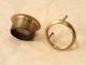 Antique Naturalist ' S Adj.  Brass Tabletop Tripod Magnifying Glass Microscope Microscopes & Lab Equipment photo 3