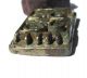 Rare Old Large Akan/ashanti Brass Geometric Goldweight 8mmx 26mm X 42mm Other African Antiques photo 4