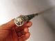 Chinese Handwork Old Tibet - Silver Carved Dragon Phoenix Antique Jade Flute Other Chinese Antiques photo 1