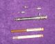 Antique Travel Medical Syringe In Metal Case W/leather Pouch C.  Late 1800s Other Medical Antiques photo 6