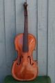 Interesting & Orig.  19thc Full Size Violin Of European Origin C1890s String photo 1