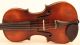 Antique Old Violin Lab C.  F.  Landolfi 1756 Geige Violon Violine Violino 小提琴 バイオリン String photo 2