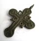 Circa.  1300 A.  D British Found English Medieval Period Ae Bronze Cross Pendant British photo 3