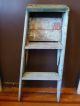 Vintage Wooden 3 - Step Folding Ladder Shabby Country Primitive Decor Primitives photo 8