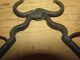 Very Early 18th C American Wrought Iron Sugar Nippers Great Early Construction Primitives photo 5