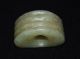 Rare Chinese Hong Shan Culture Old Jade Carved Small Pendant Figure 002 Other Antique Chinese Statues photo 2