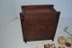 Antique Shaker? Early Wood Sewing Box Contents Spools Winders Pin Cushion 1800’s Baskets & Boxes photo 10