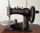 Antique Stitchwell Toy Sewing Machine - Cast Iron Sewing Machines photo 9
