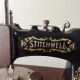 Antique Stitchwell Toy Sewing Machine - Cast Iron Sewing Machines photo 2