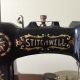 Antique Stitchwell Toy Sewing Machine - Cast Iron Sewing Machines photo 3