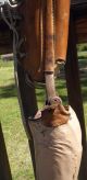 Antique Juvenile/ Youth/ Ladies? Leather & Wood Prosthetic Leg Other Medical Antiques photo 1