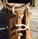 Antique Juvenile/ Youth/ Ladies? Leather & Wood Prosthetic Leg Other Medical Antiques photo 6