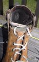 Antique Juvenile/ Youth/ Ladies? Leather & Wood Prosthetic Leg Other Medical Antiques photo 7