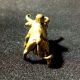 Thai Amulets Fighter Magic Bull Brass Figurine Destroy Evil Protect Lucky D10 Amulets photo 3
