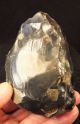 Lower Palaeolithic Acheulian Partially Bifaced Hand Axe,  K672 Neolithic & Paleolithic photo 1