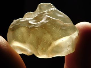 A Larger 100 Natural Semi Translucent Libyan Desert Glass From Egypt 29.  4gr photo