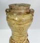 E268: Chinese Pottery Ware Flower Vase With Good Relief Work Rare Style. Vases photo 1