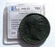Rrrr Extreme Rare - Brozne Medal Contorniato Trajan 98 - 117 Ad - Seal Diana Roman photo 3