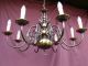 @amazing Vintage Flemish Brass Chandelier - Right From Bruges Special Look Chandeliers, Fixtures, Sconces photo 3
