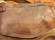 Antique Goatskin Leather Bag With Brass Hardware,  Leather Strap Doctor Bags photo 3