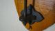 Cast Iron And Wood Wall Mount Drying Rack Primitives photo 6