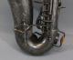 Tiny Antique 1913 Silver Buffet - Crampon Paris Curved Soprano Saxophone.  Nr Wind photo 5