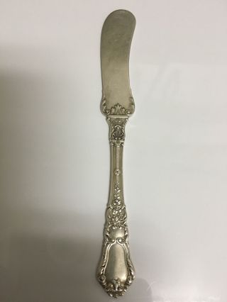Gorham Old Baronial Sterling Butter Spreaders 11 No Monogram photo
