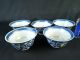 B7234:japanese Old Imari - Ware Blue&white Arabesque Pattern Tea Cup Senchawan Glasses & Cups photo 6