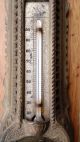 Antique Victorian Johnson Service Co.  Brass Thermostat Ornate Design Other Antique Hardware photo 3