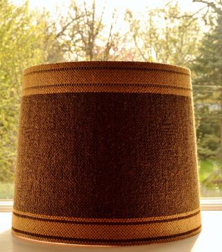 Vintage Maria Kipp Lampshade Mid Century Modern Tiki California Wood photo