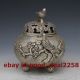 Chinese Silver Handwork Magpie & Plum Incense Burner & Hollow Out Lid Incense Burners photo 1