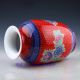 Chinese Pastel Colorful Hand - Painted Peony Vase W Qing Dynasty Qianlong Mark Vases photo 5