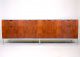 Florence Knoll Vintage Rosewood And Marble Credenza Cabinet Sideboard Stunning Mid-Century Modernism photo 1