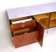 Florence Knoll Vintage Rosewood And Marble Credenza Cabinet Sideboard Stunning Mid-Century Modernism photo 2