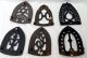 Large Group Of 24 Iron Footed Trivets Glenbrookdale Strauss Colebrookdale Etc Trivets photo 6